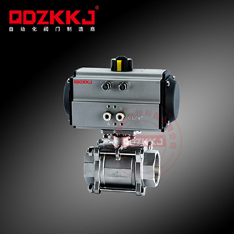 氣動不銹鋼絲扣球閥