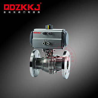 氣動不銹鋼法蘭球閥