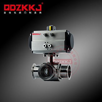 氣動不銹鋼衛生級球閥