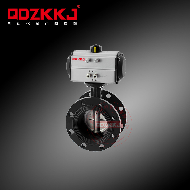 氣動法蘭蝶閥_氣動法蘭式蝶閥